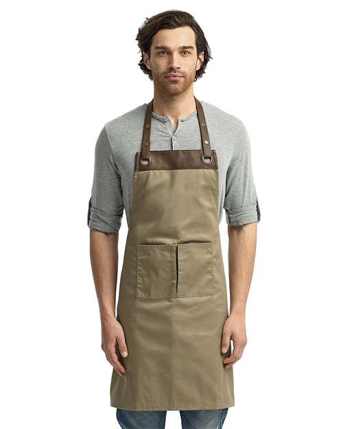 Artisan Collection by Reprime RP123 - Espresso Bib Apron
