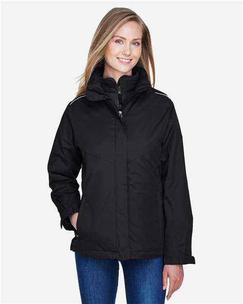 CORE365 78205 - Women's 3-in-1 Jacket with Fleece Liner