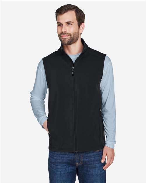 CORE365 CE701 - Men's Cruise Two-Layer Fleece Bonded Soft Shell Vest