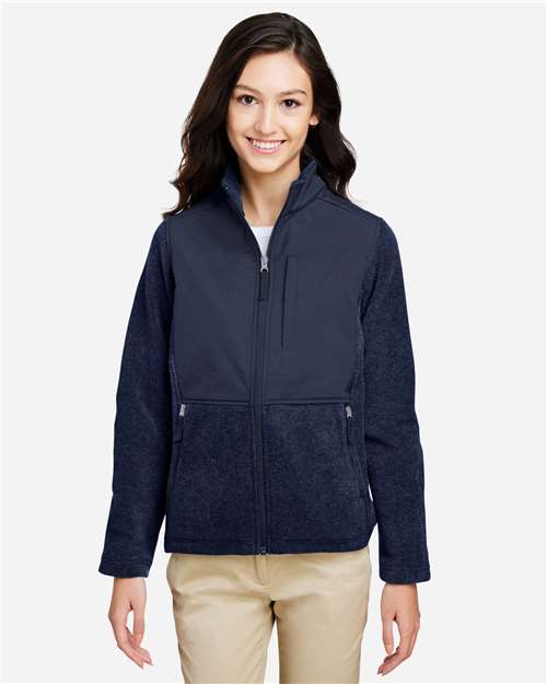 CORE365 CE890W - Women's Journey Summit Hybrid Full-Zip