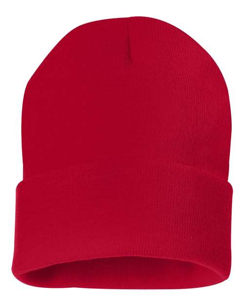 Sportsman SP12 - 12" Solid Cuffed Beanie