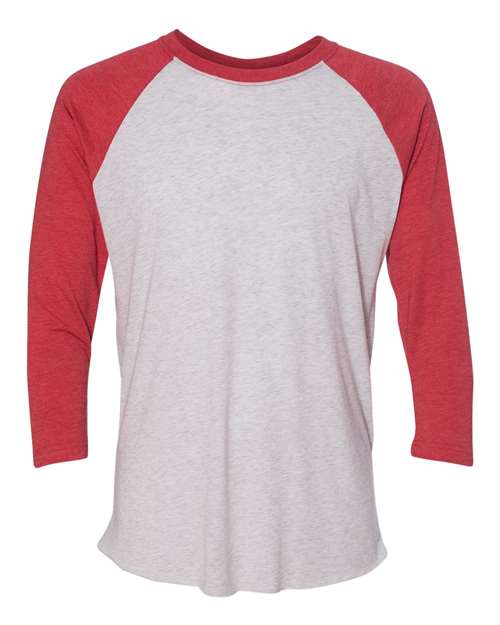 Next Level 6051 - Unisex Triblend Three-Quarter Raglan Tee
