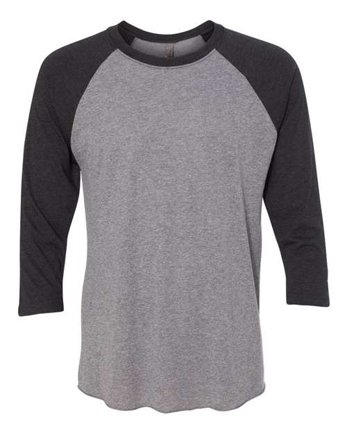 Next Level 6051 - Unisex Triblend Three-Quarter Raglan Tee