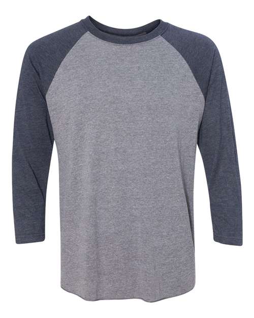 Next Level 6051 - Unisex Triblend Three-Quarter Raglan Tee