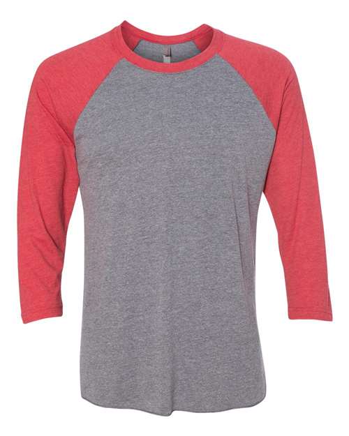 Next Level 6051 - Unisex Triblend Three-Quarter Raglan Tee