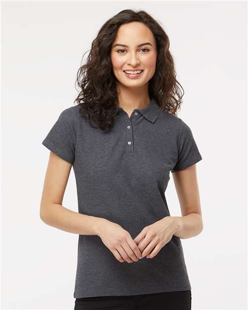M&O 7007 - Women's Soft Touch Polo