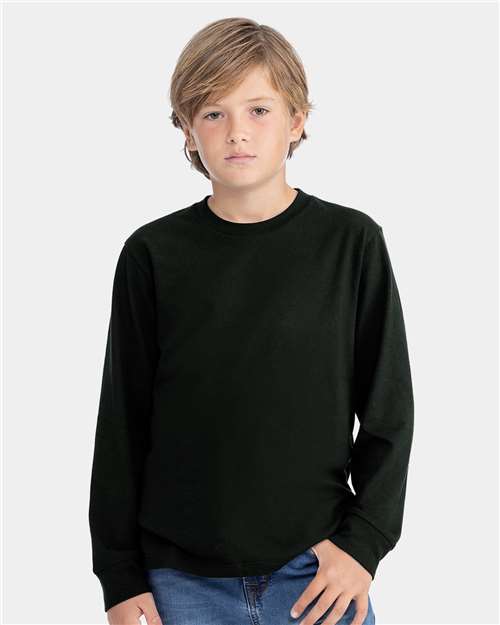 Next Level 3311 - Youth Cotton Long Sleeve Tee
