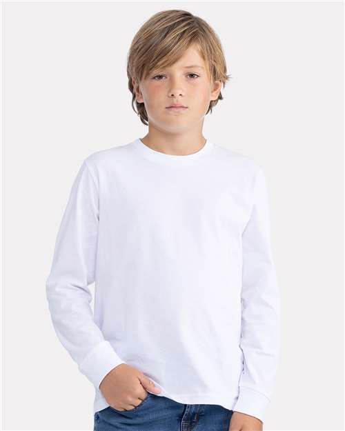 Next Level 3311 - Youth Cotton Long Sleeve Tee