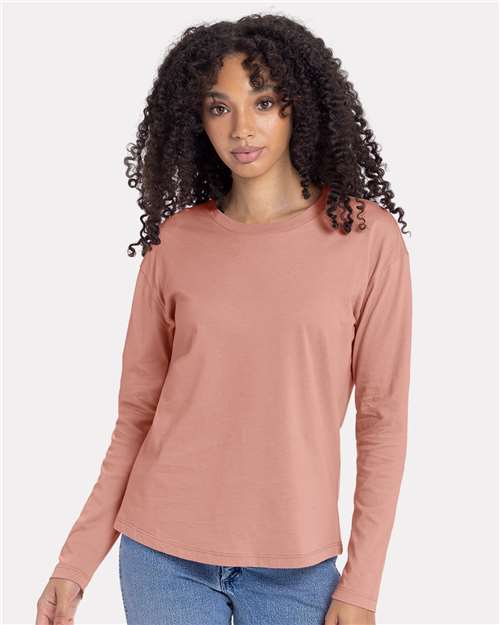 Next Level 3911 - Women's Cotton Relaxed Long Sleeve Tee