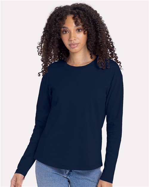 Next Level 3911 - Women's Cotton Relaxed Long Sleeve Tee