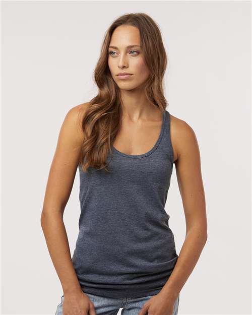 M&O 3590 - Women's Racerback Blend Tank