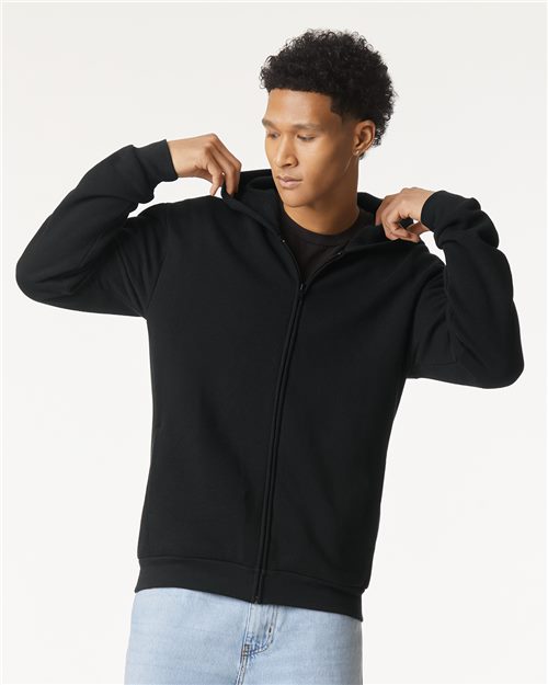 American Apparel RF497 - Unisex ReFlex Fleece Full-Zip Hoodie Sweatshirt