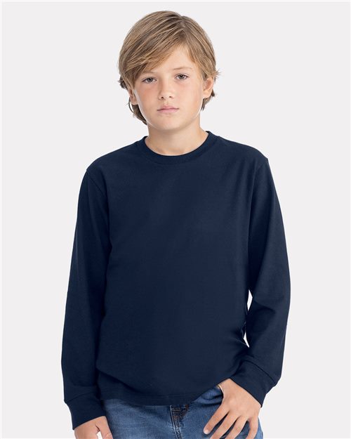 Next Level 3311 - Youth Cotton Long Sleeve Tee