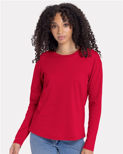 Next Level 3911 - Women's Cotton Relaxed Long Sleeve Tee