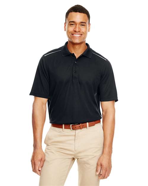 CORE365 88181R - Men's Radiant Performance Piqué Polo with Reflective Piping