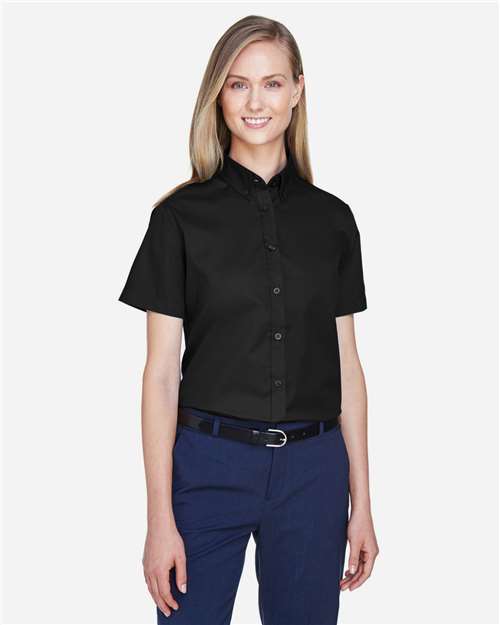 CORE365 78194 - Women's Optimum Short Sleeve Twill Shirt