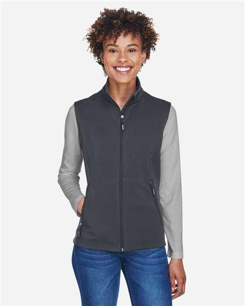 CORE365 CE701W - Women's Cruise Two-Layer Fleece Bonded Soft Shell Vest