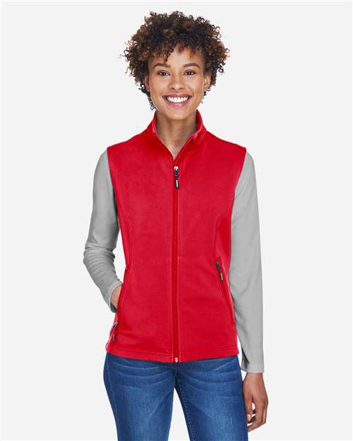 CORE365 CE701W - Women's Cruise Two-Layer Fleece Bonded Soft Shell Vest