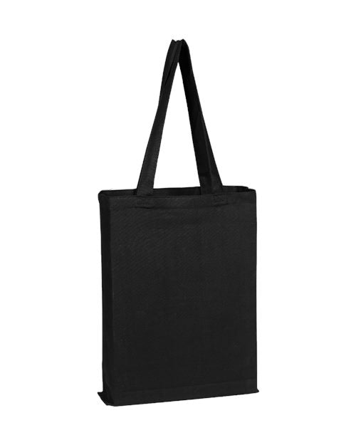 Q-Tees Q800GS - Canvas Gusset Promotional Tote