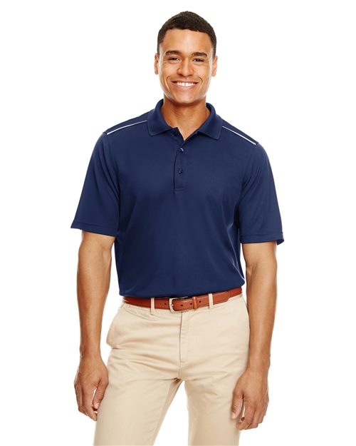 CORE365 88181R - Men's Radiant Performance Piqué Polo with Reflective Piping