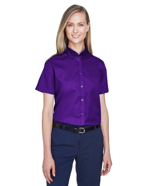 CORE365 78194 - Women's Optimum Short Sleeve Twill Shirt