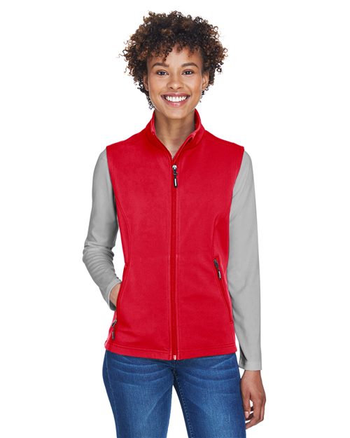 CORE365 CE701W - Women's Cruise Two-Layer Fleece Bonded Soft Shell Vest