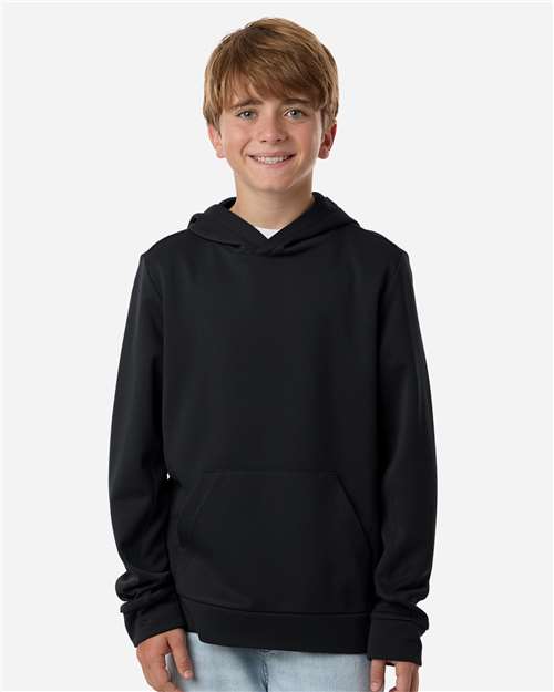 Team 365 TT400Y - Youth Squad Hooded Tech Fleece Pullover
