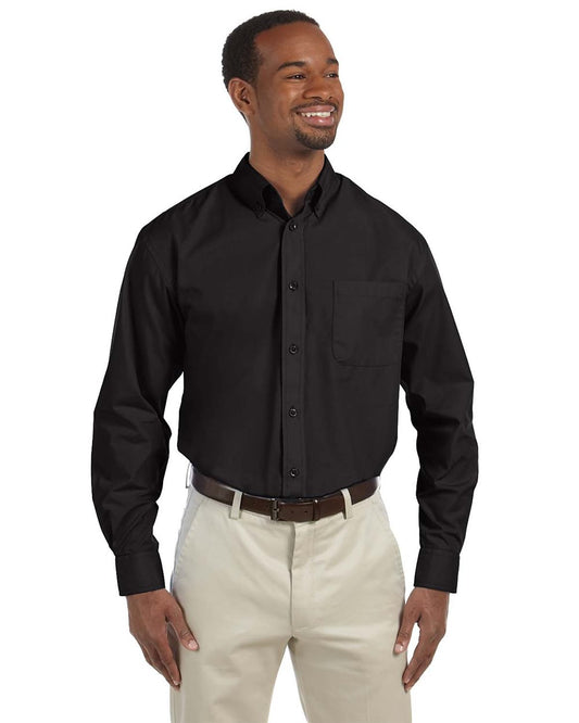 Harriton M510 - Men's Essential Poplin