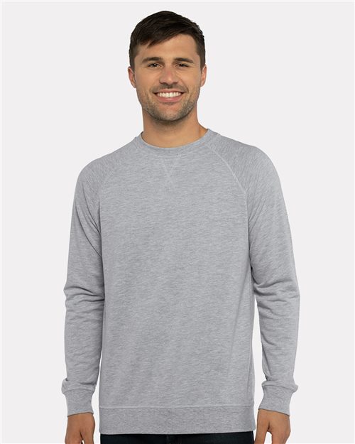 Next Level 9000 - Unisex Laguna Raglan Crewneck Sweatshirt