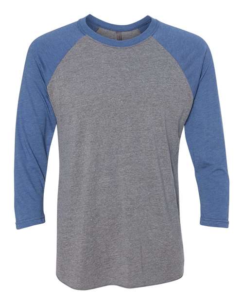 Next Level 6051 - Unisex Triblend Three-Quarter Raglan Tee