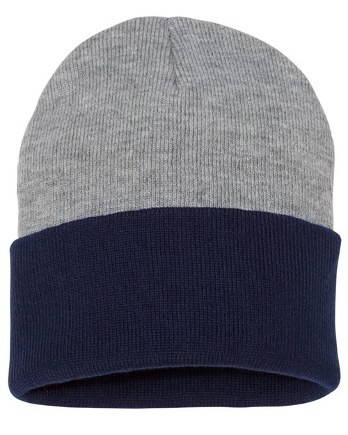 Sportsman SP12T - 12" Color Blocked Cuffed Beanie