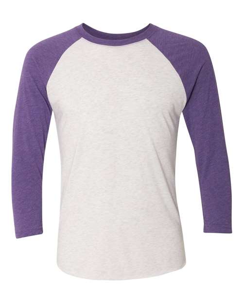 Next Level 6051 - Unisex Triblend Three-Quarter Raglan Tee