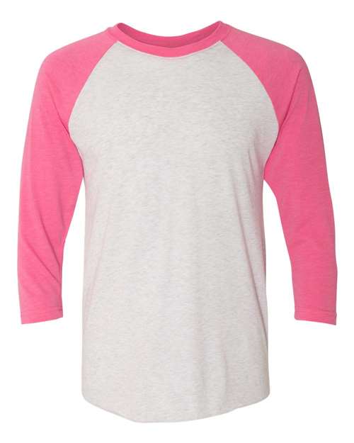 Next Level 6051 - Unisex Triblend Three-Quarter Raglan Tee