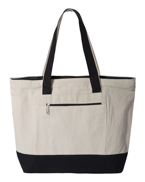 Q-Tees Q1300 - 19L Zippered Tote