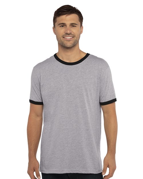 Next Level 3604 - Unisex Cotton Ringer Tee