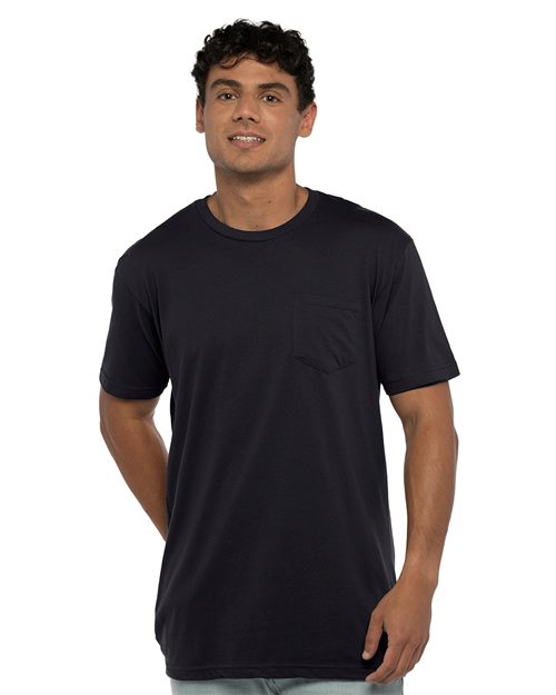 Next Level 3605 - Unisex Cotton Pocket Tee