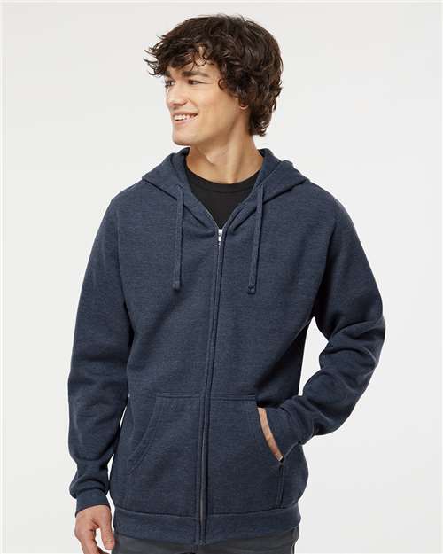 M&O 3331 - Unisex Zipper Fleece Hoodie