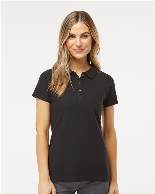 M&O 7600 - Women's Ringspun Pique Polo